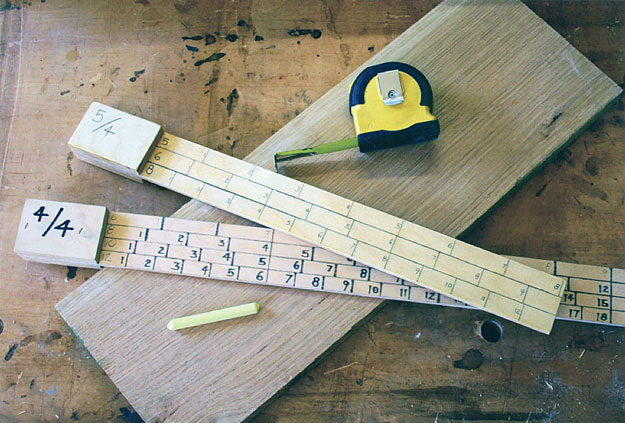 Cách đo đạc gỗ theo phân hạng gỗ Hoa Kỳ